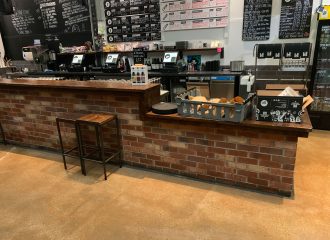 The bar at the Magic Rock Taproom
