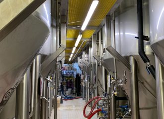 Inside Magic Rock Brewery with its purpose-built fit out