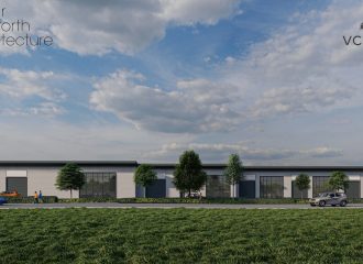 CGI visuals of units at VCEP Ltd