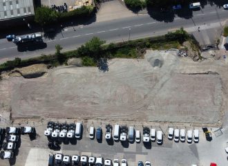 Drone view of the VCEP site