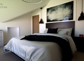 Master bedroom CGI