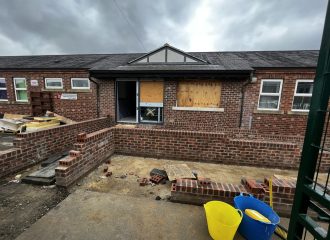 Lawefield School in progress