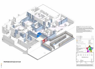 Proposed plans for renovation and remodelling of the school