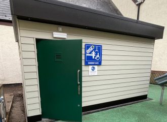 Changing Places facility at Caledonia Park, Gretna