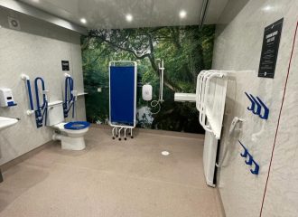 Changing Places facility at Caledonia Park, Gretna