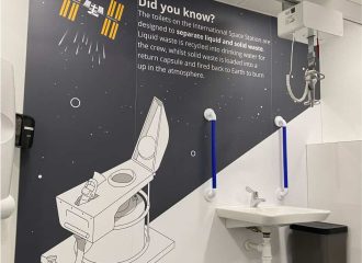 Changing Places facility at the National Space Centre