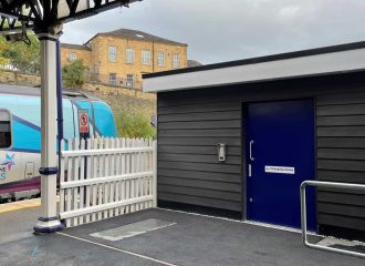 Changing Places facility on a railway station