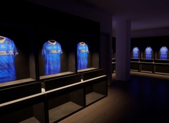 CGI of the proposed locker room at Wakefield Trinity RLFC