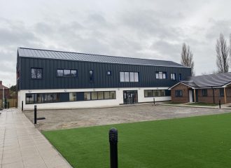 Ivy Lane School view of courtyard