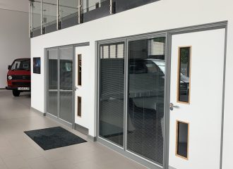 VW Leeds interior office space